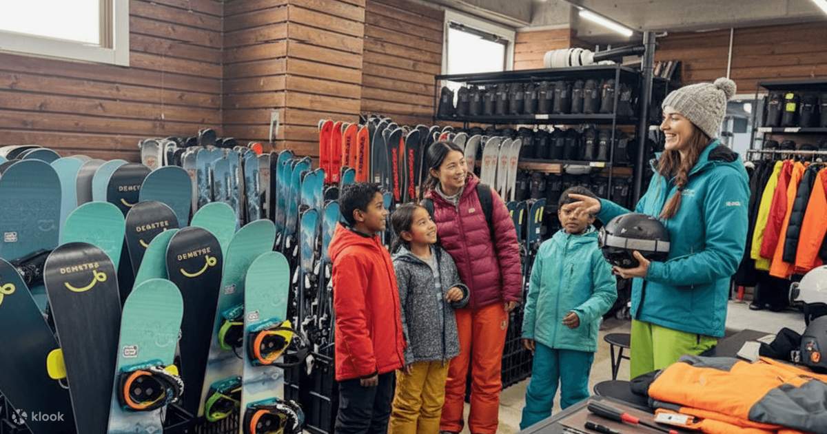Alquiler de equipos de esquí y snowboard en Echigo Yuzawa (Niigata