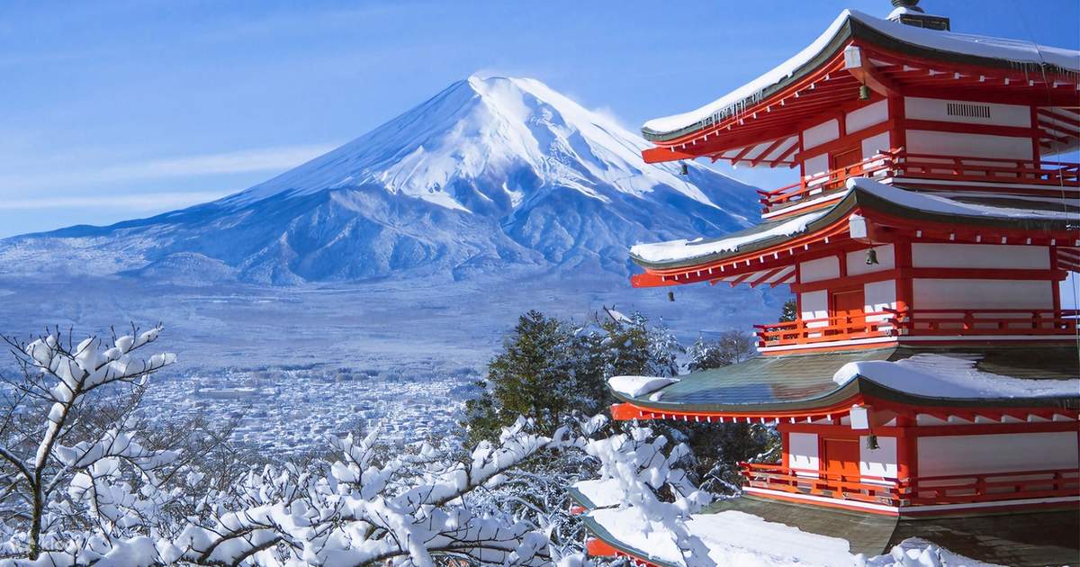 富士山の壮麗な景色富士芝桜 