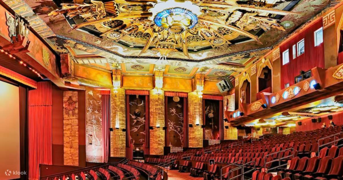Tour guidato dei teatri cinesi TCL Klook Stati Uniti