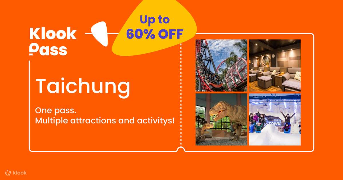 Fun Tracker Pass Klook PASS Taichung Fun Pass - Klook United Kingdom