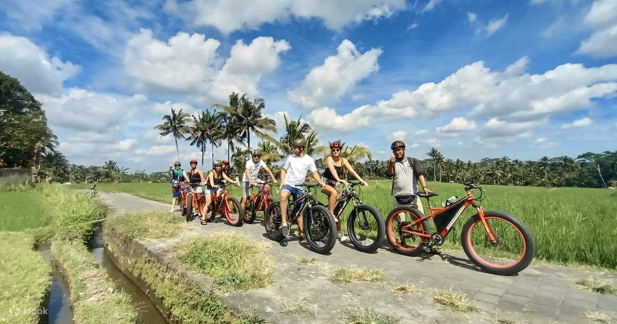 Fat Tire E-Bike Tour di Ubud Klook Indonesia