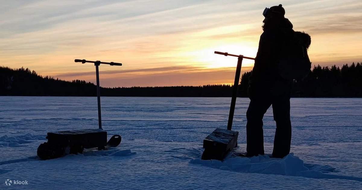 Electric Snowscootering in Lake Inari (2 hours) - Klook