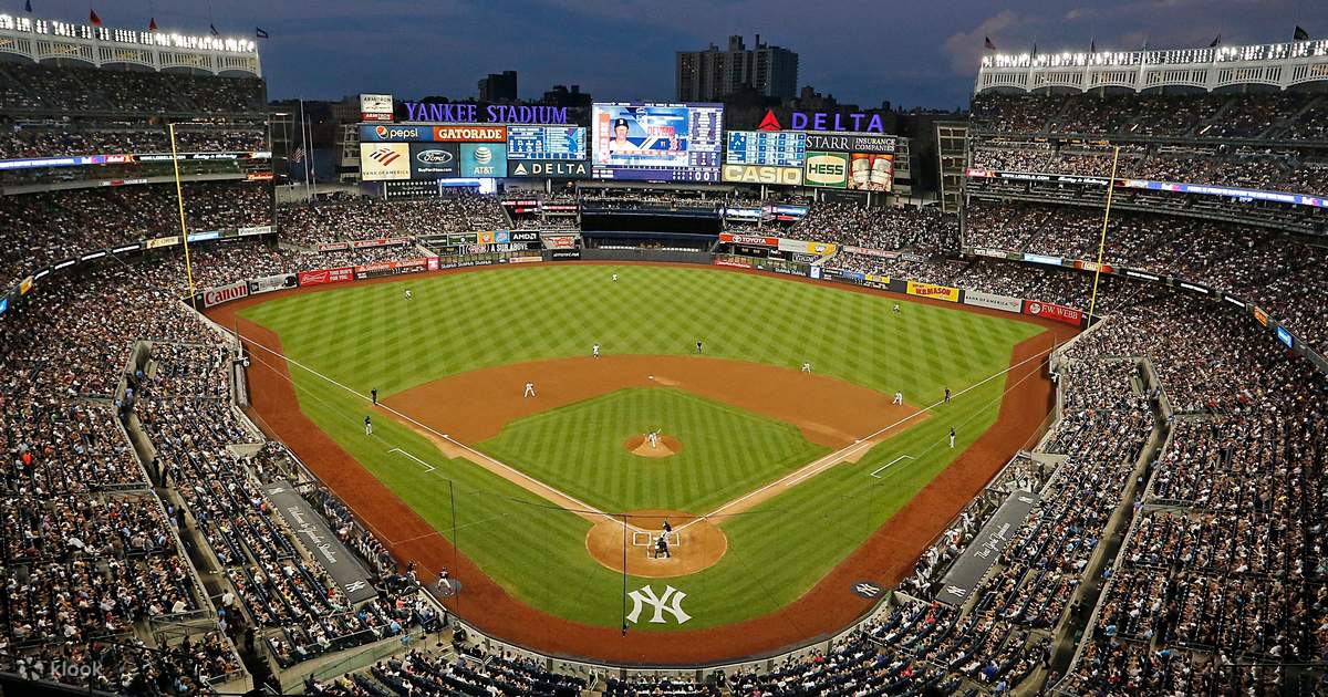 Trận đấu bóng chày của New York Yankees tại Sân vận động Yankee - Klook  Việt Nam