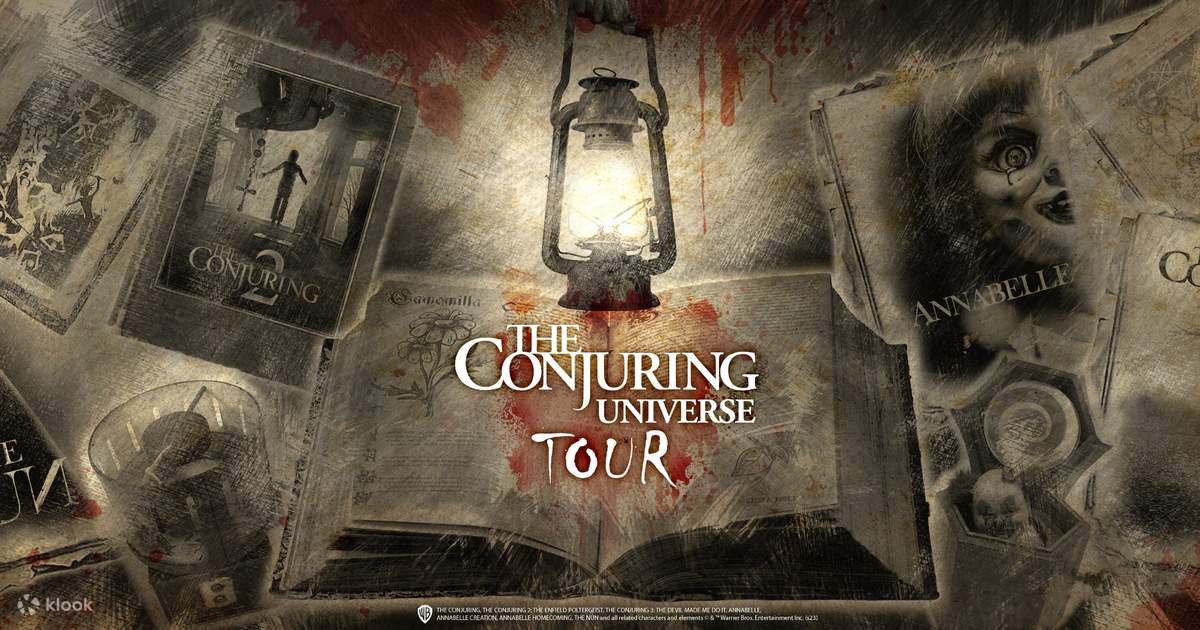 The Conjuring Universe Tour Ticket Ticket Direct Entry Klook Malaysia