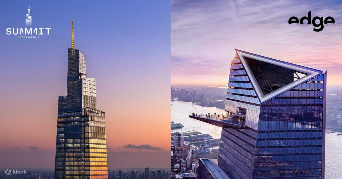 SUMMIT One Vanderbilt &amp; Edge Observation Deck Combo Ticket - Klook
