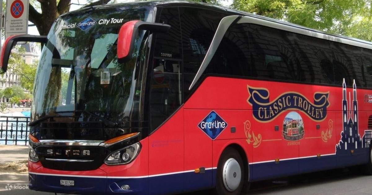 City bus tour & train ticket combo tour in Zurich - Klook