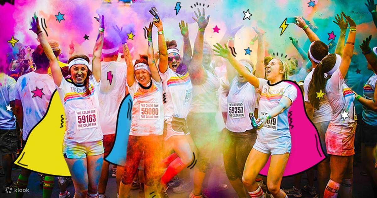 19 Color Run Ticket In Seoul Klook