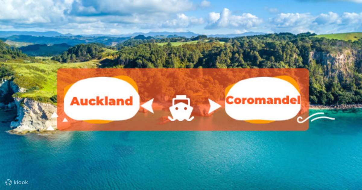 Coromandel Ferry Tickets from Auckland - Klook India