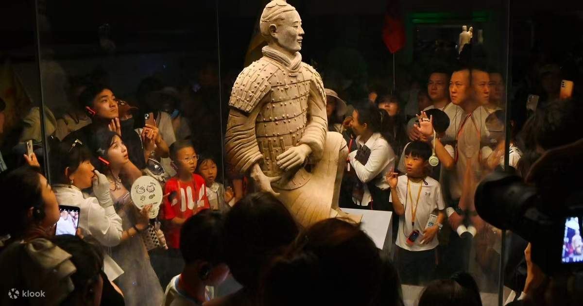 Vivora様【11/10まで掲載】オブジェ 甲冑 鉄&FRP ヴィンテージ Terra-cotta Warriors Ticket with Optional Guided or Transfer