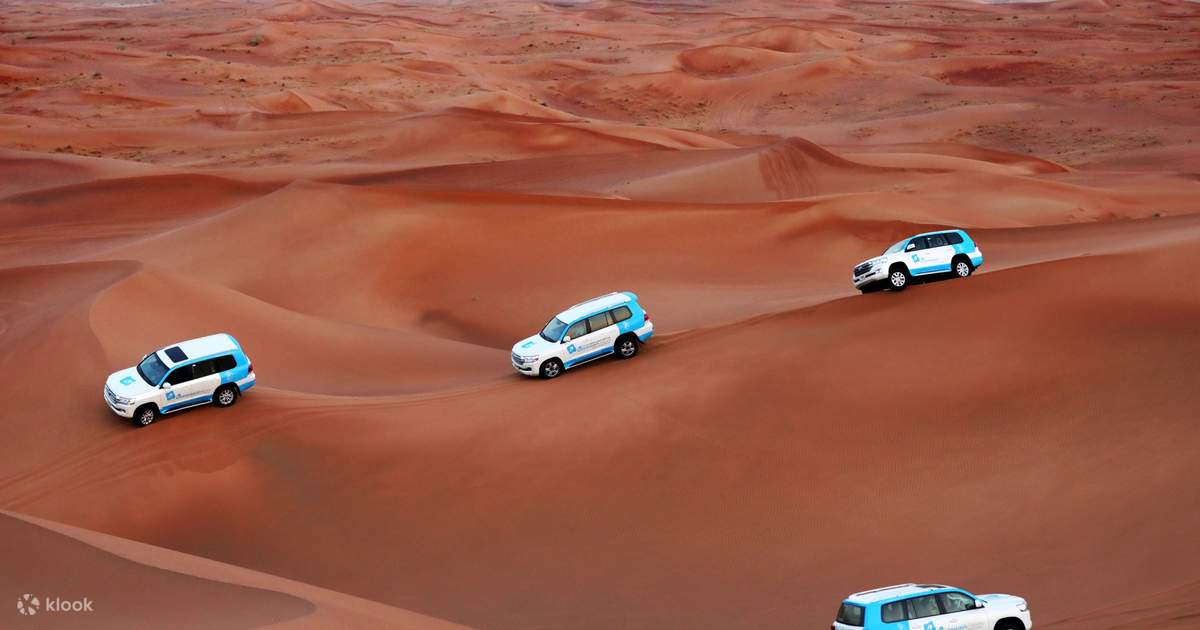 give fatning Er Evening Red-Dunes Desert Safari from Dubai - Klook India