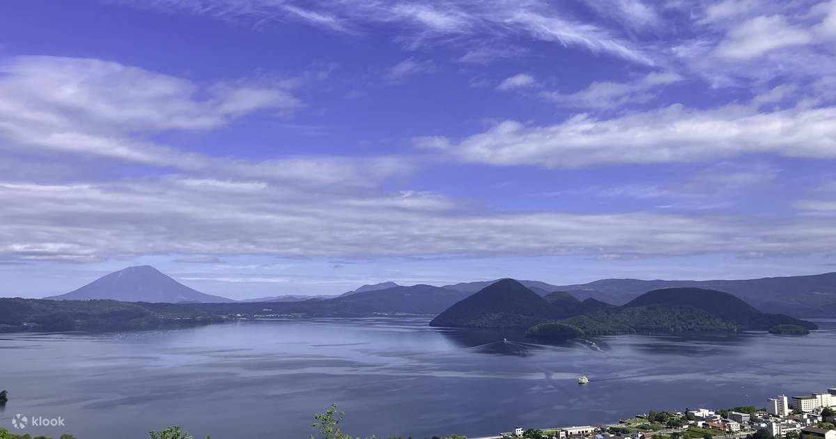 day trips from sapporo | lake shikotsu and lake toya