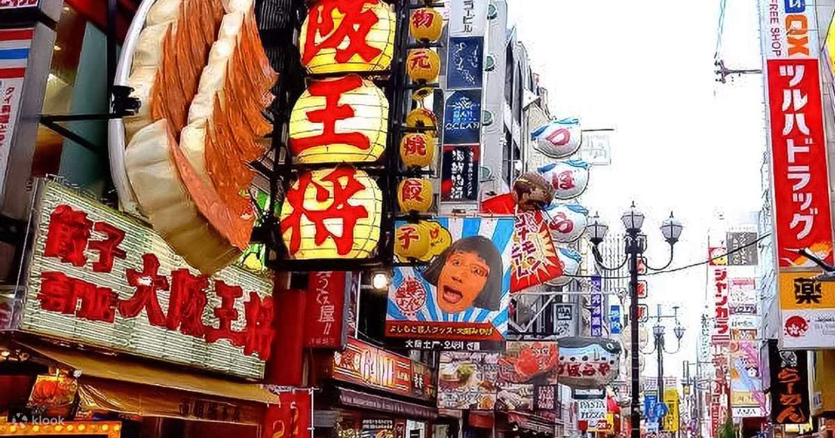 Dotonbori Join In hr Walking Tour with Osaka Food Tour Klook