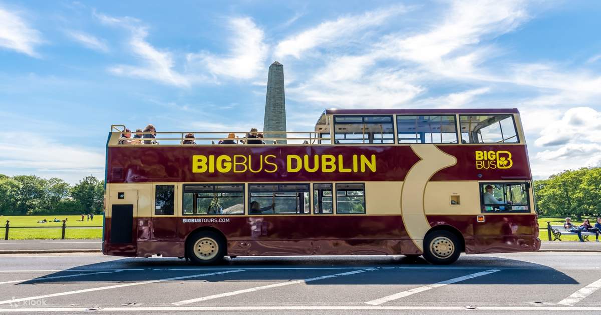 shuttle Tage en risiko Få Big Bus Hop-On Hop-Off Tour in Dublin with Guinness Storehouse Fast Track  Ticket - Klook United States