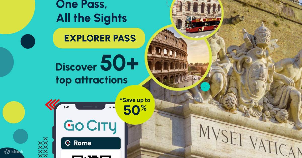 Go City: Rome explorer pass - Klook Australia