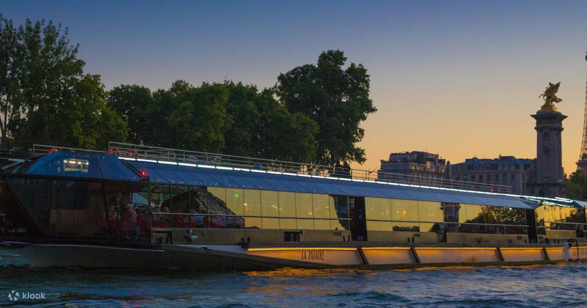 Du thuyền ăn tối trên sông Seine, Bateaux Mouches với nhạc sống ở Paris -  Klook Việt Nam