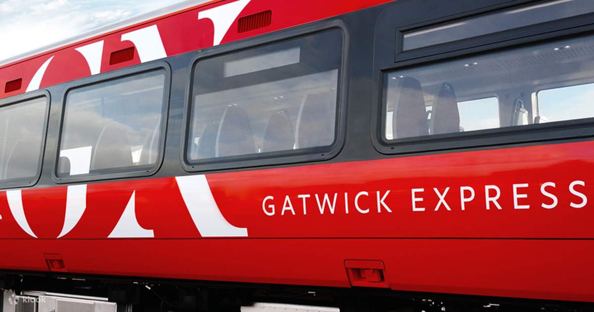 Vé Xe Lửa Gatwick Express Hạng Standard Và First Class Tại London, Anh Quốc  - Klook Việt Nam
