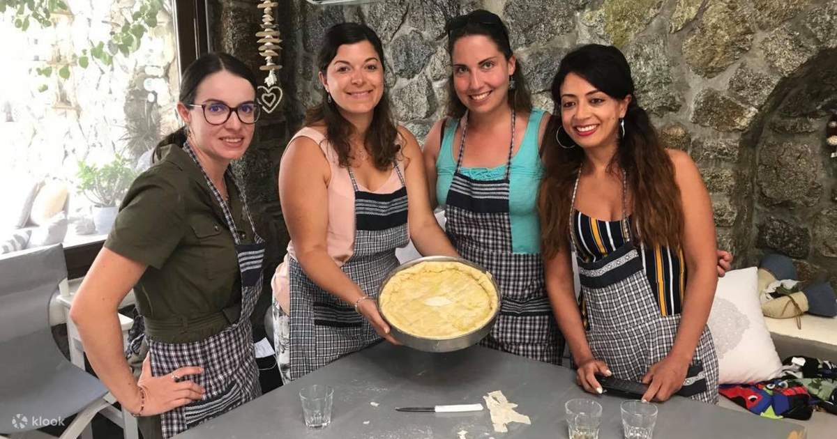 Traditional Greek cooking class with transfer in Mykonos Town - Klook ...