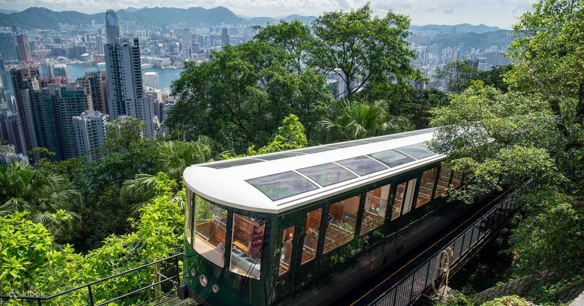 Vé Sky Pass Tàu Điện Đỉnh Victoria (The Peak Tower, Sky Terrace 428) -  Klook Việt Nam