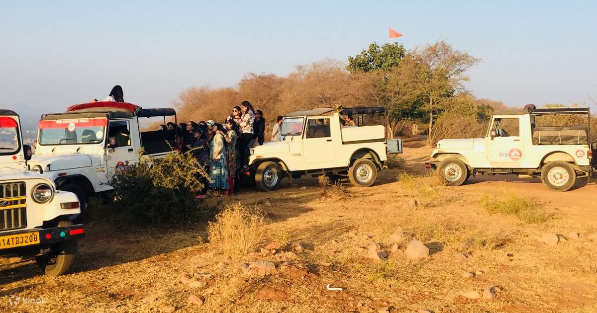 ride a gypsy jeep and go trekking down the aravali mountain