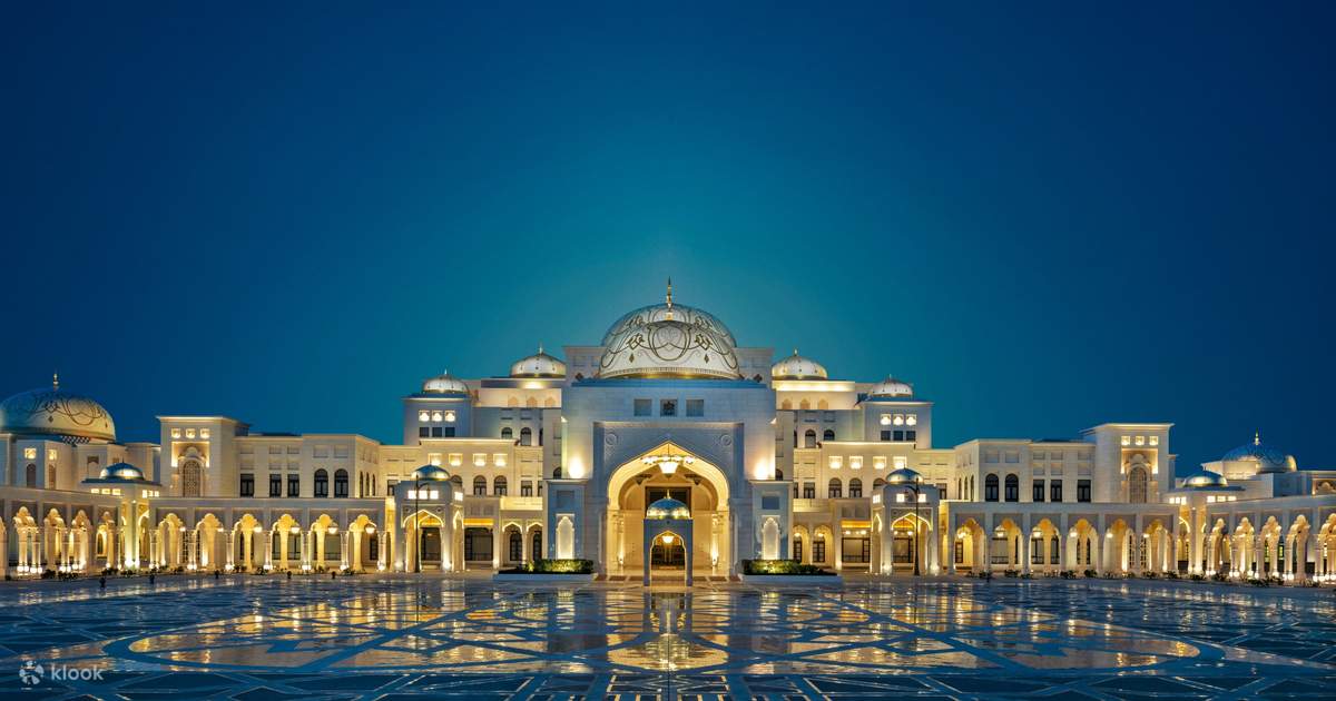 Qasr Al Watan Presidential Palace Ticket in Abu Dhabi - Klook India