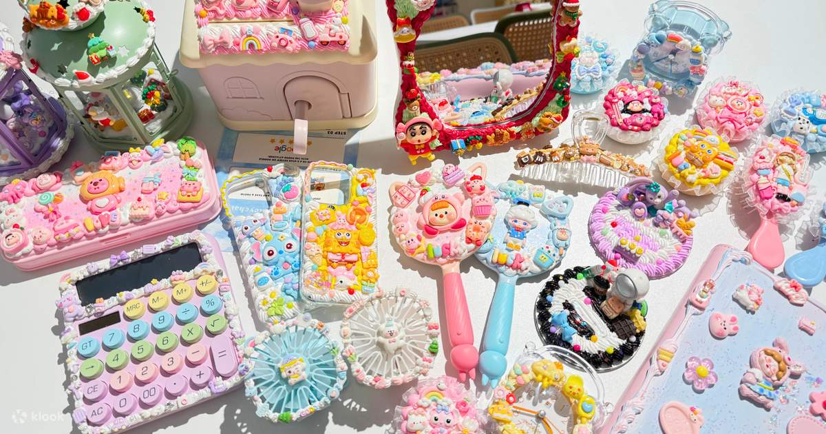 Decoden Cream Experience at 313@somerset with Free Drink - Klook