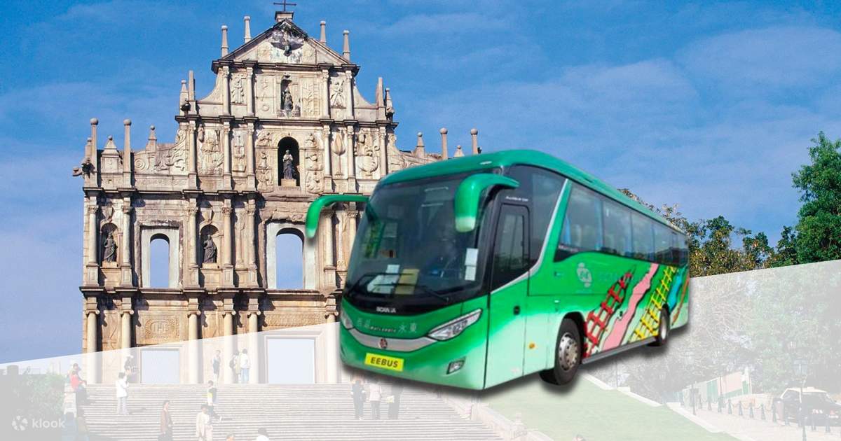 Eternal East Bus Cross-Border Express] รถบัสสายตรงจากฮ่องกงไปมาเก๊า  (วันจันทร์ถึงวันศุกร์) - Klook ประเทศไทย