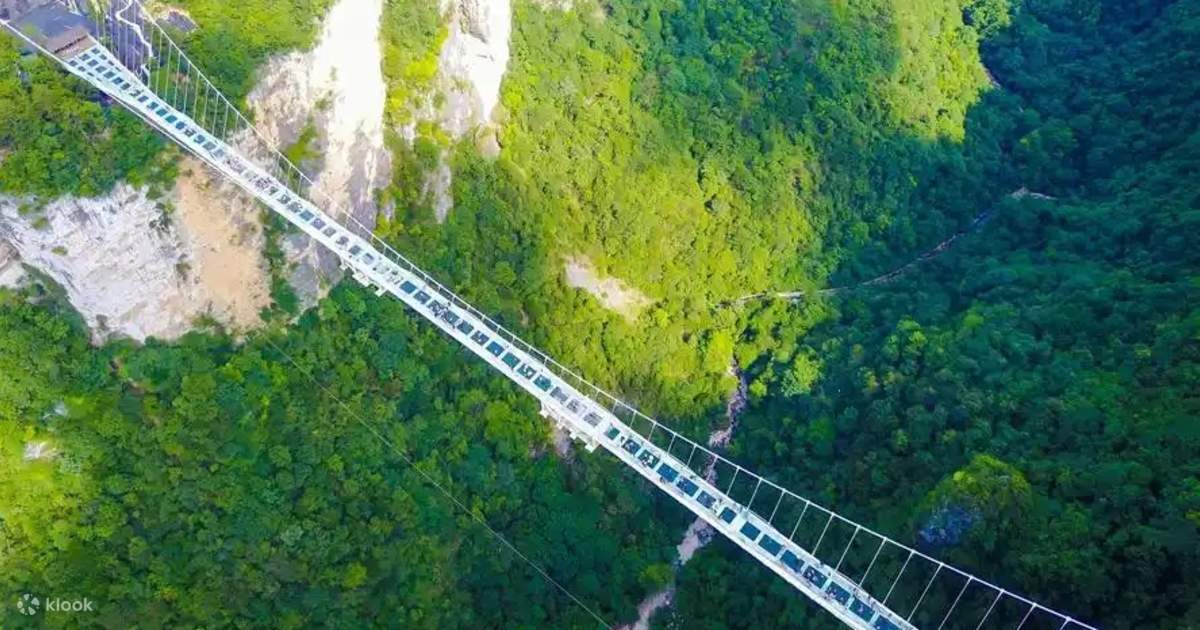 Zhangjiajie Grand Canyon (Glass Bridge) Huanglong Cave Private Group Day Tour - Klook Australia