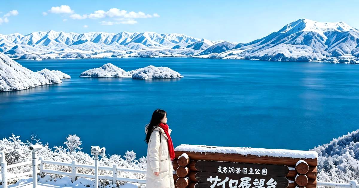 雪湖 Lake Toya Snowmobile & Noboribetsu Jigokudani (Hell Valley) & Bear