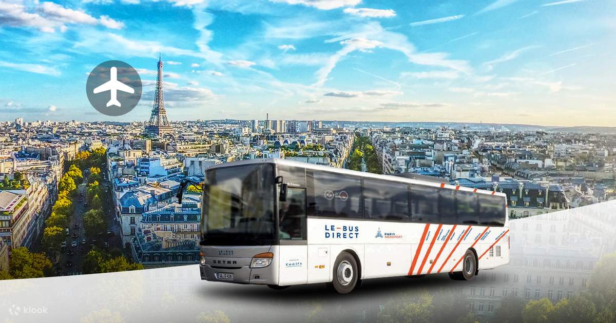 Cdg Shuttle Flughafenshuttle Paris-Charles de Gaulle (CDG) – Paris von Le Bus ...