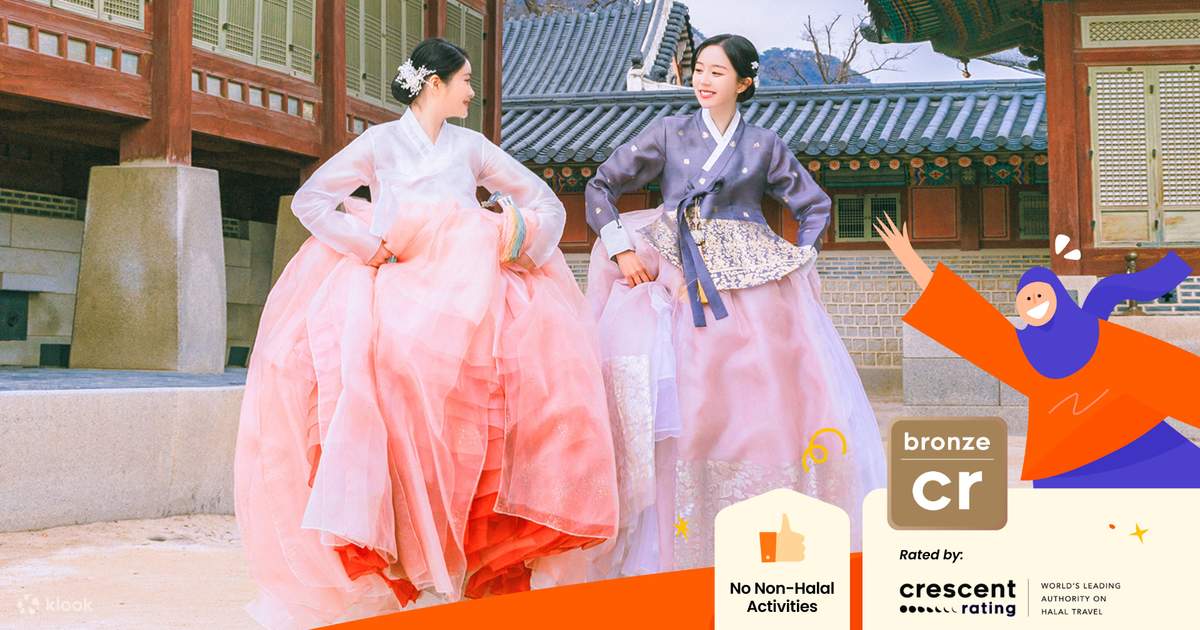 Sewa Hanbok dengan Tata Rambut Korea di Hanboknam Gyeongbokgung Klook  Indonesia