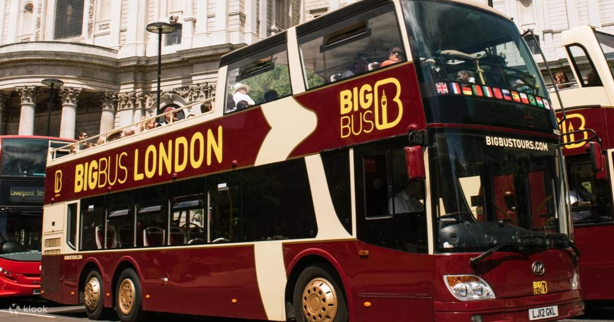 Lawatan Hop-On Hop-Off Bas Besar London (Terbuka-Atas) - Klook Amerika ...