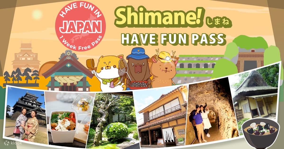 Have Fun in Shimane Pass Klook香港