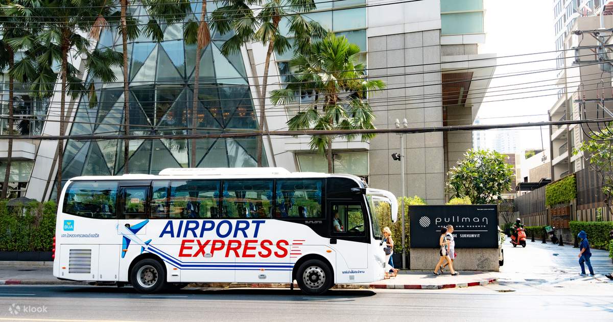 Airport Bus between Airport and Bangkok City Elephant Airport Express -  Klook