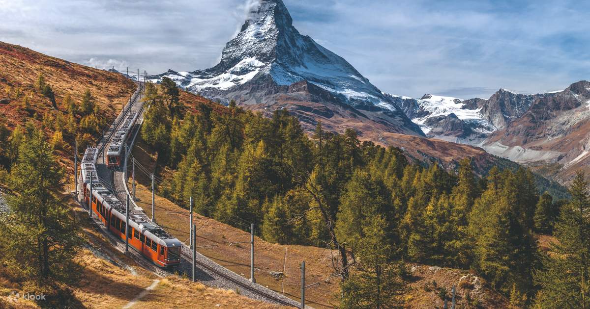 Vé Tàu Bánh Răng Gornergrat Bahn từ Zermatt - Klook Việt Nam