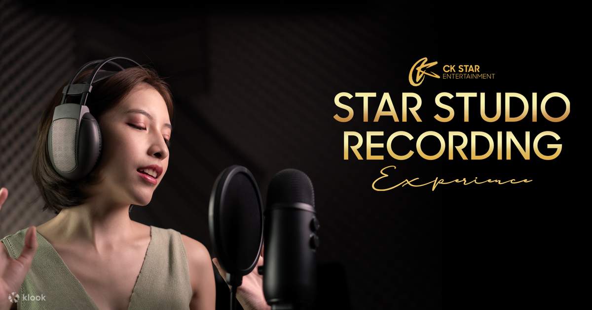 Star Studio Recording Experience - Klook