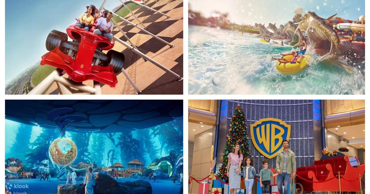 Yas Island Multi-Park Tickets – Ferrari World Abu Dhabi, Yas