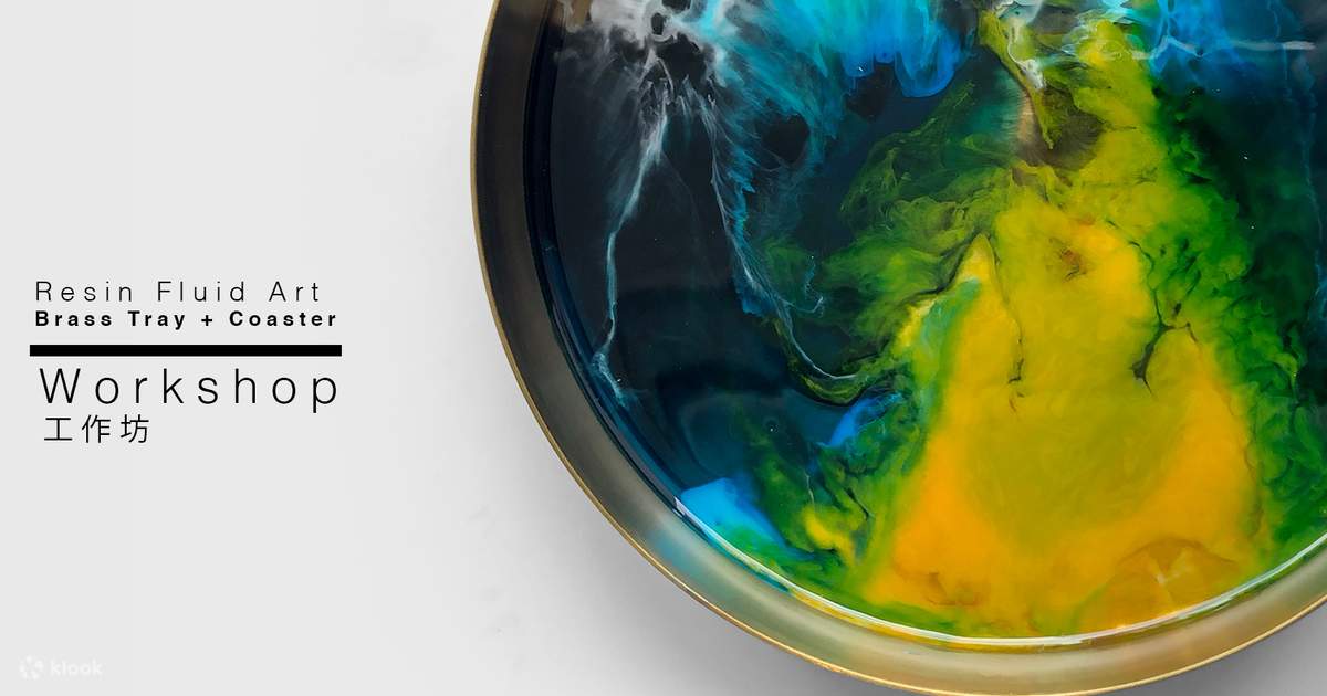 Rcube - Concrete x Resin fluid art Workshop - Klook Rcube - Concrete x Resin fluid art Workshop  - Klook