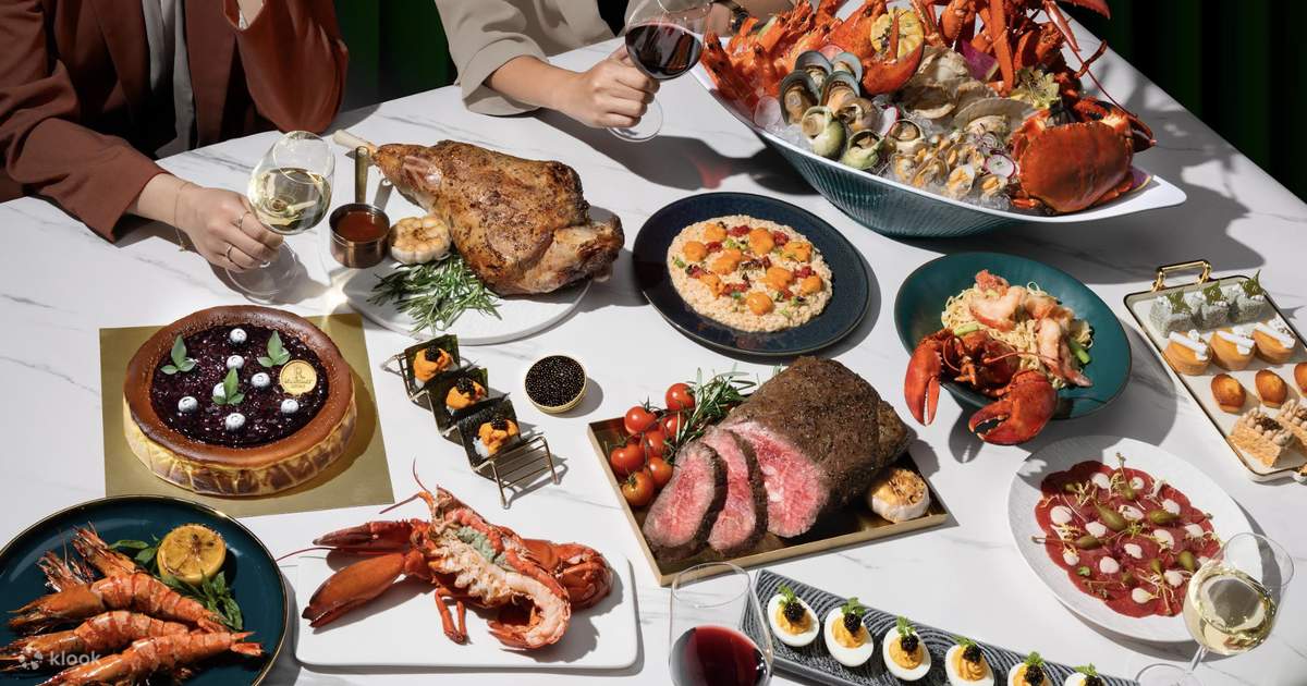 Renaissance Harbour View Hotel Hong Kong Buffet Food Studio