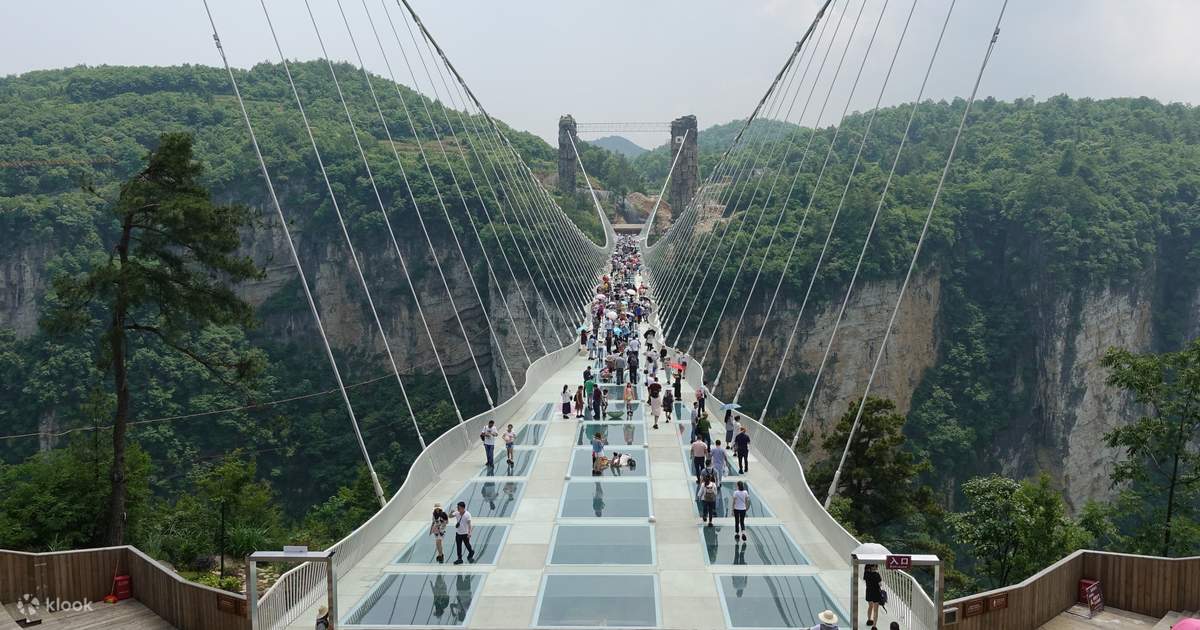 The Glass Skywalk Китай