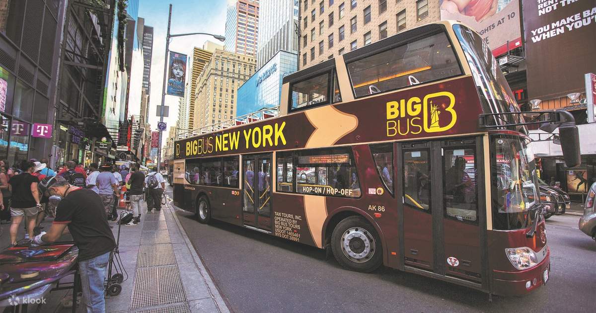 Hop-On Hop-Off Bus Pass for New York City - Klook
