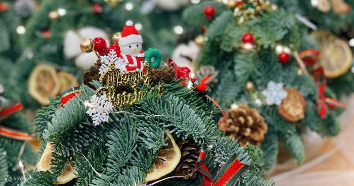 Myosotis Flower Mini Christmas Tree Workshop - Klook