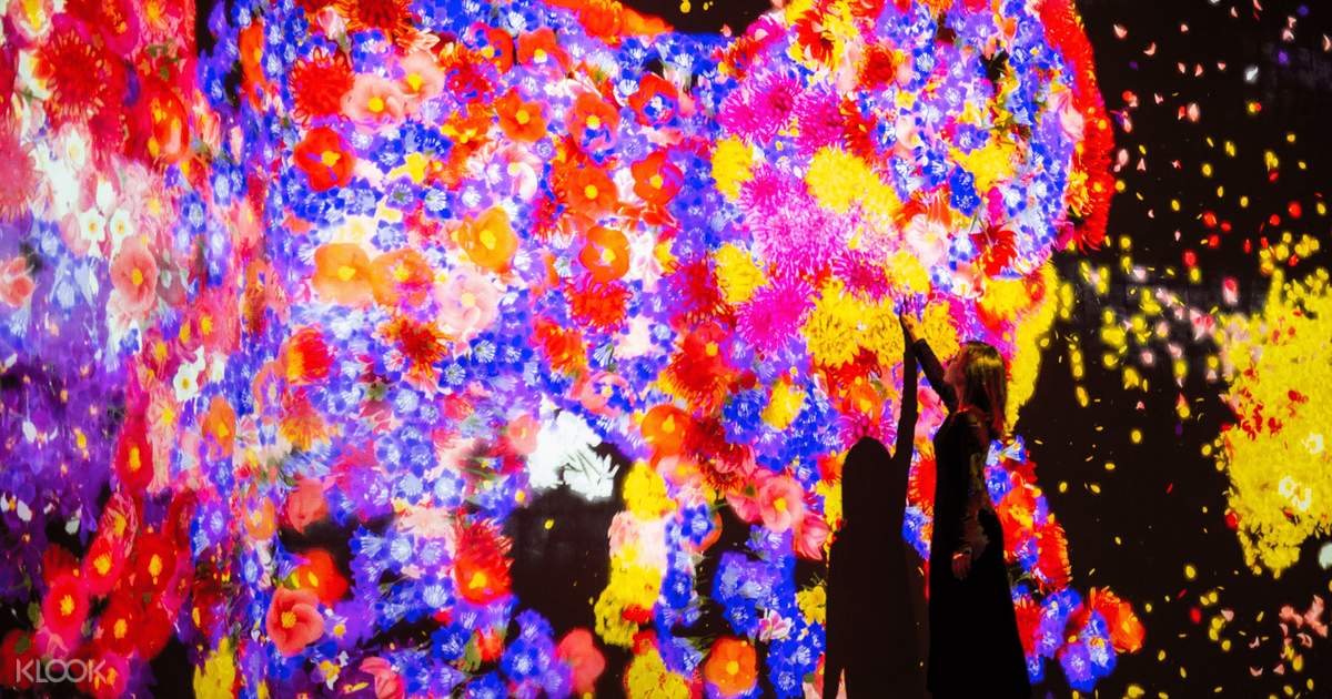 雄狮文具想像力制造所 Teamlab 未来游乐园 与花共生的动物们 联票 Klook客路中国