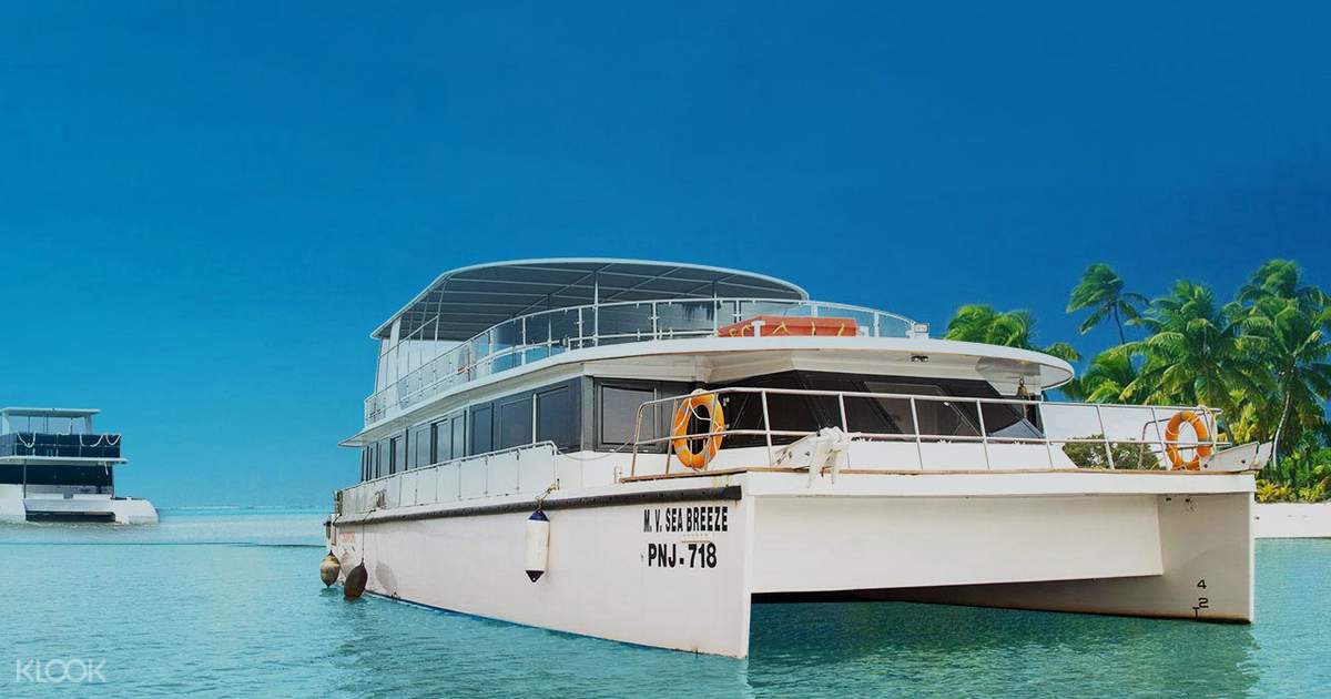 Mandovi River Party Cruise With Island Hopping In Goa