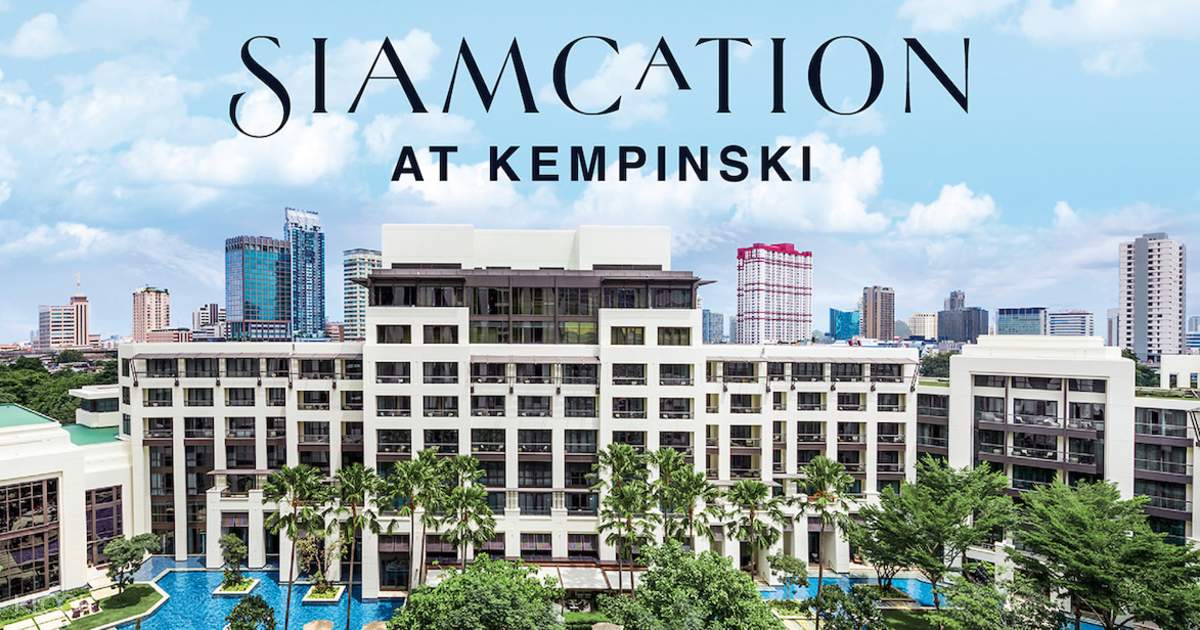 Get Away This Summer For A Siamcation And Unwind In A Perfect City Resort At Siam Kempinski Hotel Bangkok Klook Us