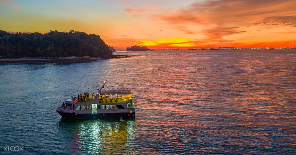 Singapore Southern Straits Sunset Dinner Cruise Klook Us
