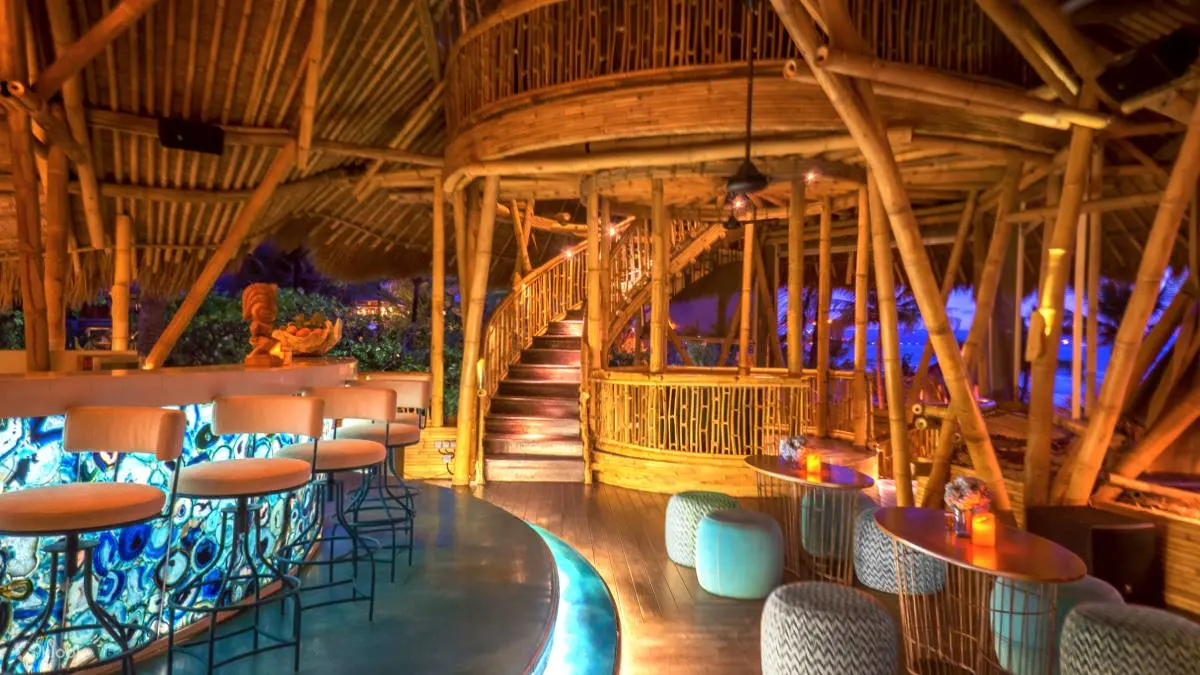 室内区域 azul beach club