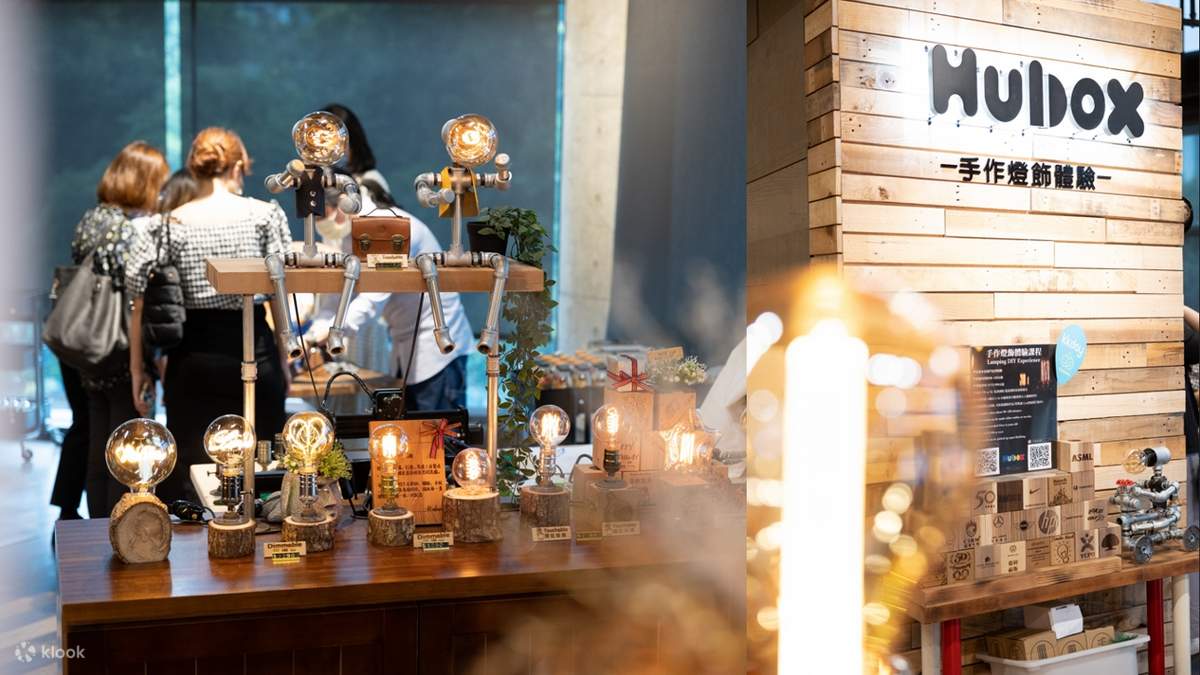 Taipei: Pengalaman Kursus DIY Lampu Hias Gaya Industrial Retro Buatan Tangan HUBOX