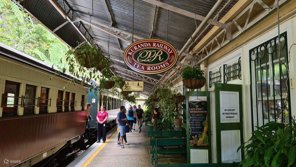 Đường sắt ngắm cảnh Kuranda - Các quán trà Đường sắt ngắm cảnh Kuranda