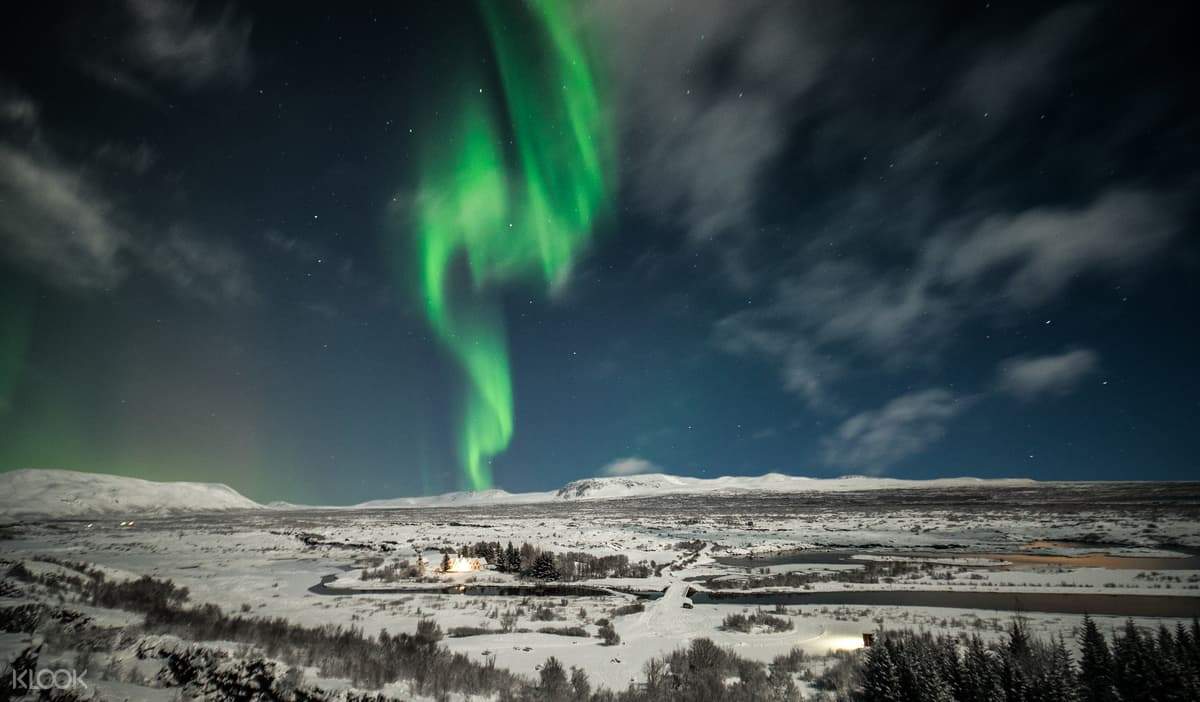 spend an evening chasing the stunning aurora borealis across the