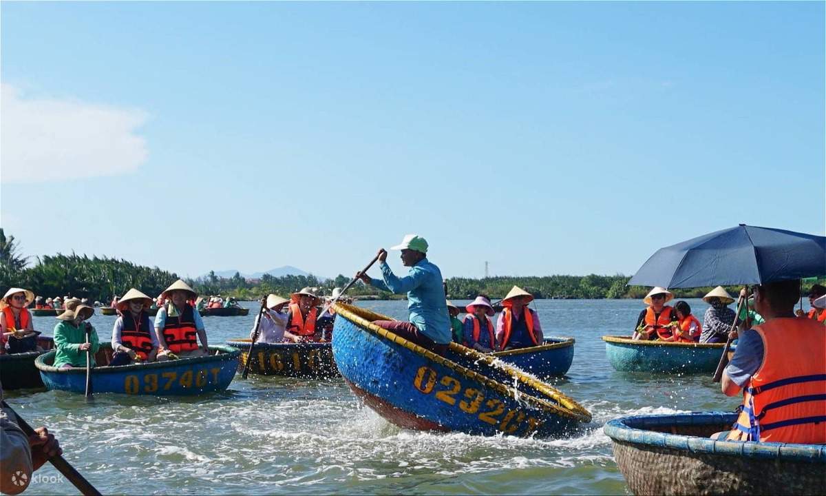 Coconut Forest Basket Boat Ride Admission Ticket in Hoi An Klook